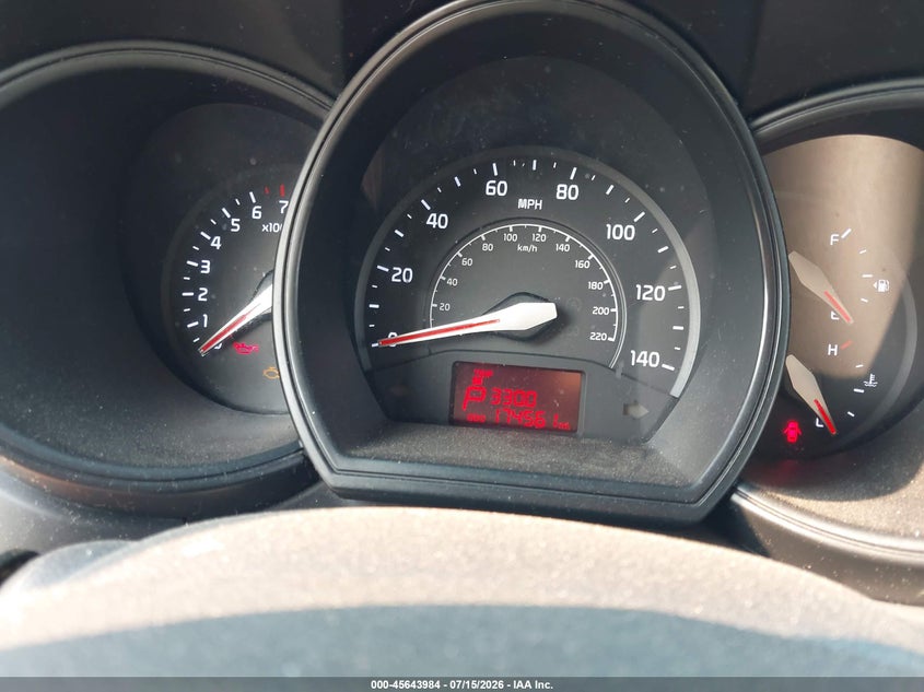 2014 Kia Rio Lx VIN: KNADM4A31E6386936 Lot: 45643984