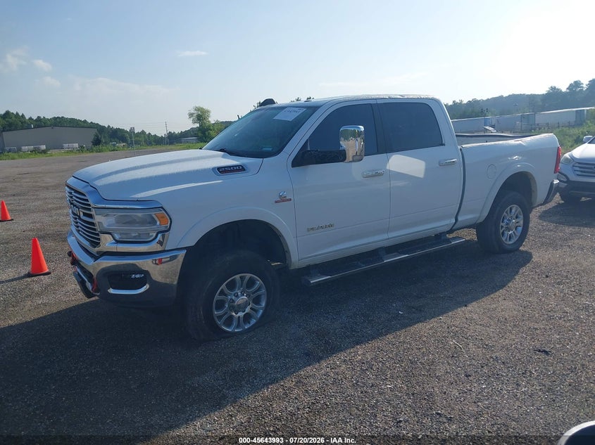 Vin: 3c6ur5fl3ng423784, lot: 46142516, ram 2500 laramie  4x4 6'4 box 20222