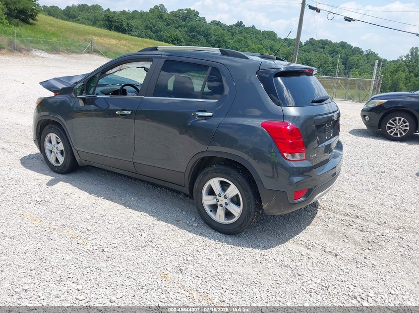 Vin: kl7cjlsb6hb118819, lot: 46142530, chevrolet trax lt 20173