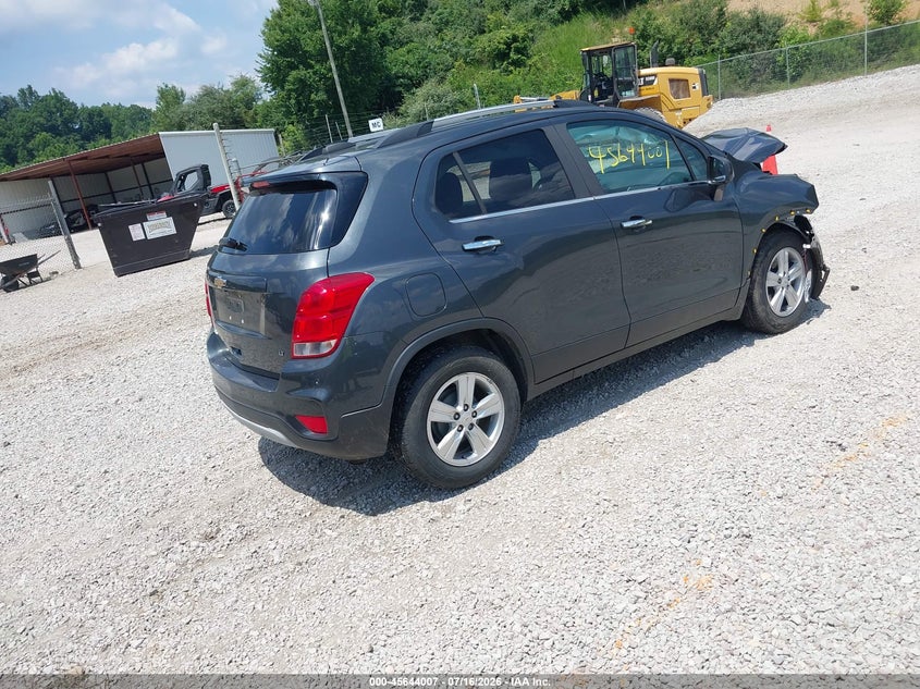 Vin: kl7cjlsb6hb118819, lot: 46142530, chevrolet trax lt 20174