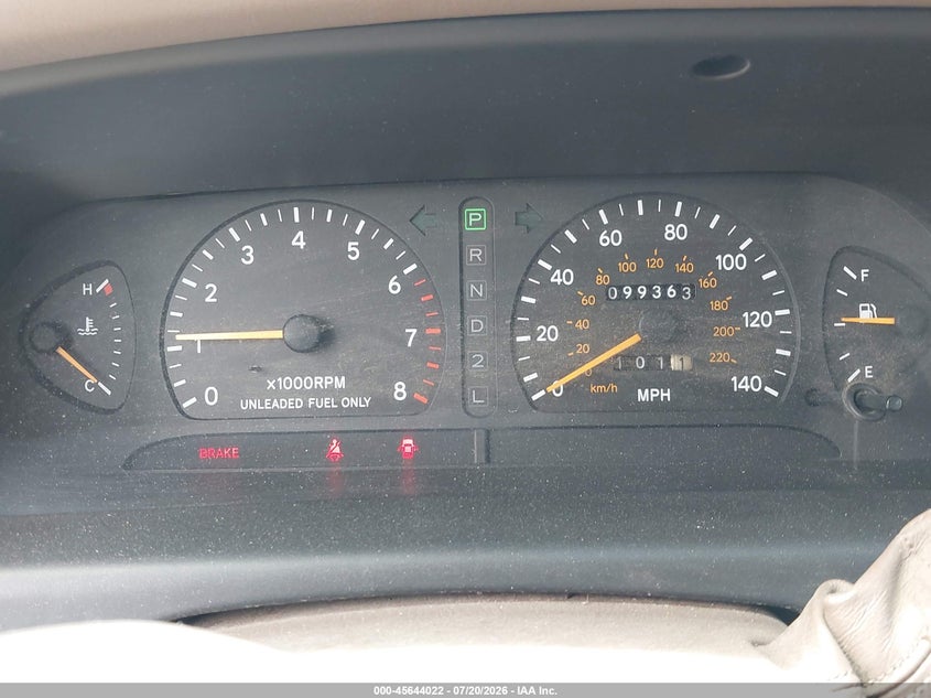 1997 Toyota Avalon Xls VIN: 4T1BF12B8VU148419 Lot: 45644022