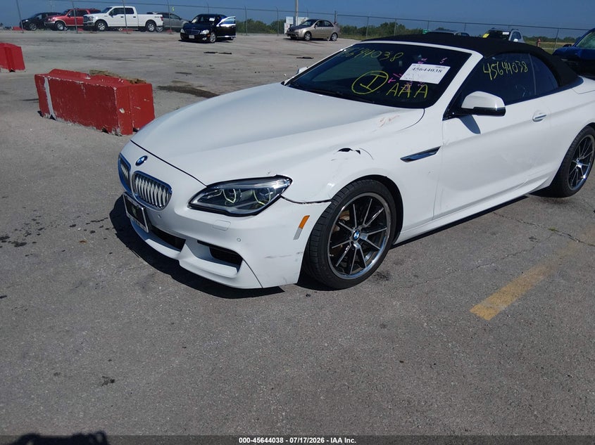 2018 BMW 650I xDrive VIN: WBA6F7C5XJG232331 Lot: 45644038