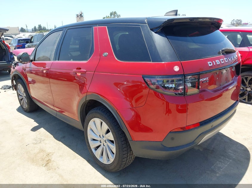 Vin: salcp2fx7lh835729, lot: 46142565, land rover discovery sport se 20203