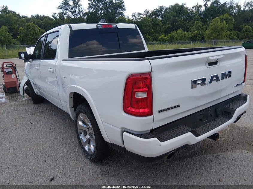Vin: 1c6srffp1tn195370, lot: 46142584, ram 1500 big horn  4x4 5'7 box 20263