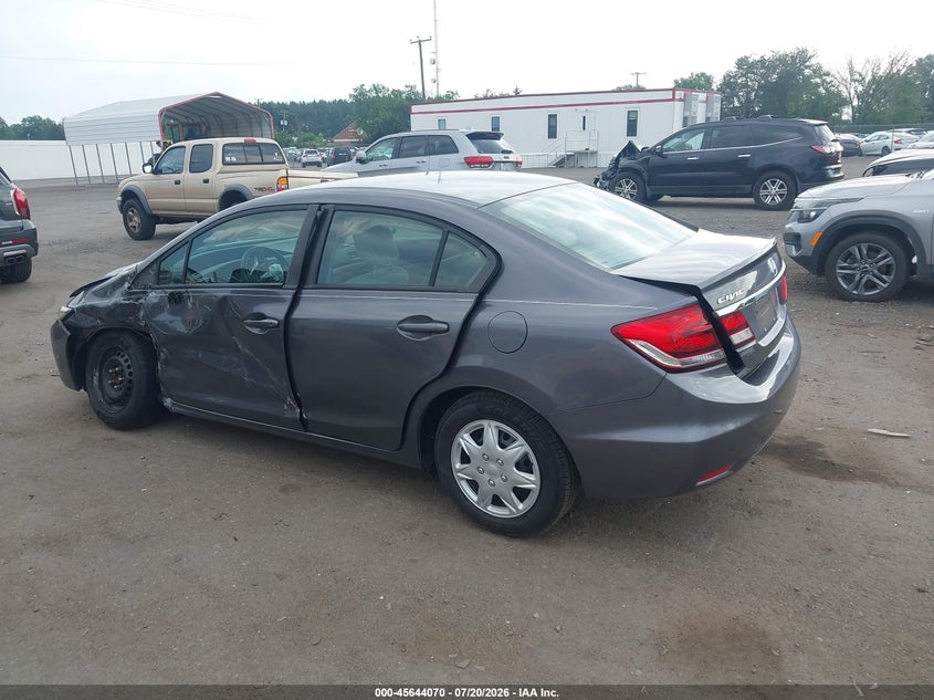 2014 HONDA CIVIC SEDAN 1.8L I-4 VVT, 143HP