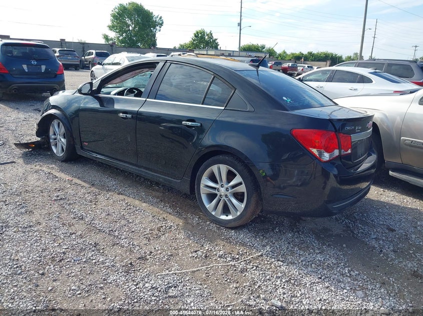 2012 CHEVROLET CRUZE SEDAN 1.4L I-4 DOHC, VVT, TURBO, 138HP