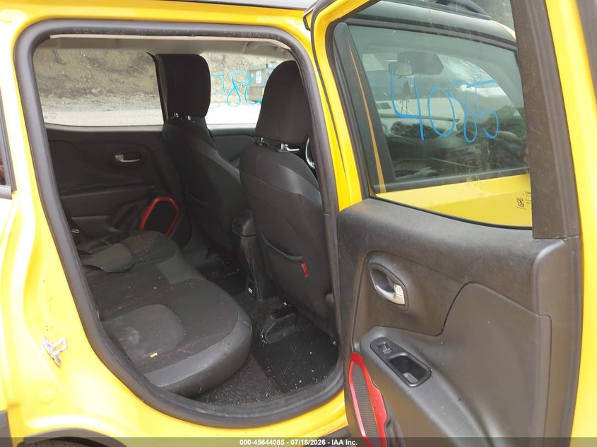 2016 Jeep Renegade Trailhawk VIN: ZACCJBCTXGPD66144 Lot: 45644085