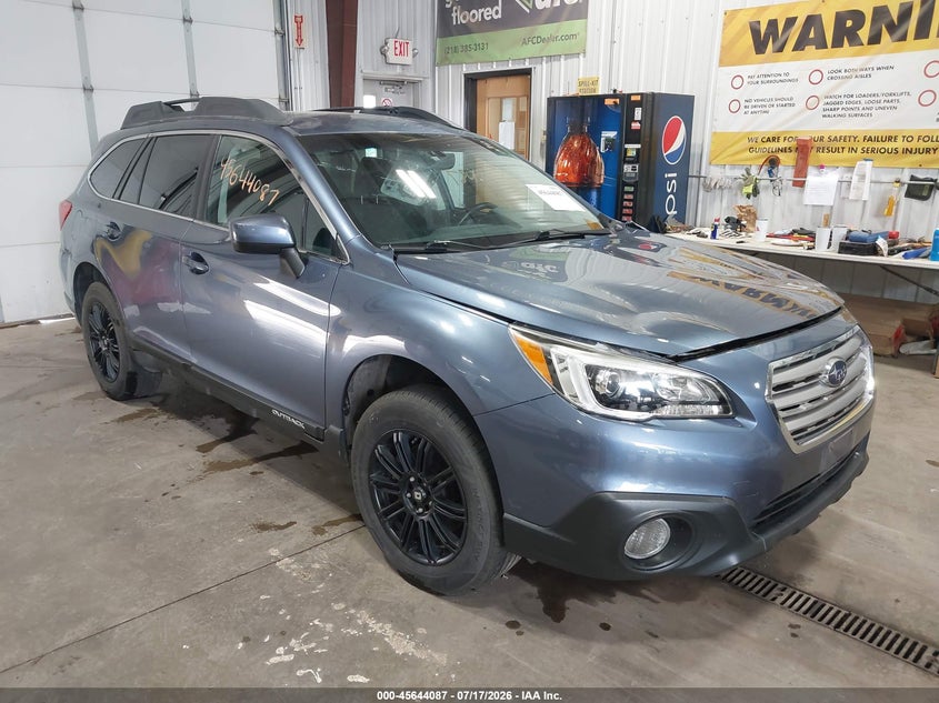 Vin: 4s4bsacc8h3371301, lot: 46142610, subaru outback 2.5i premium 2017 img_1