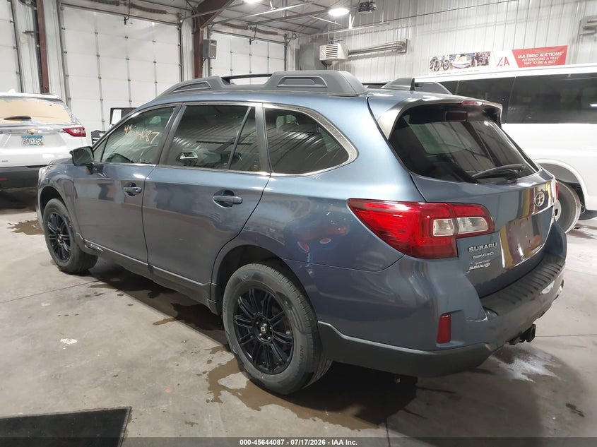 Vin: 4s4bsacc8h3371301, lot: 46142610, subaru outback 2.5i premium 20173