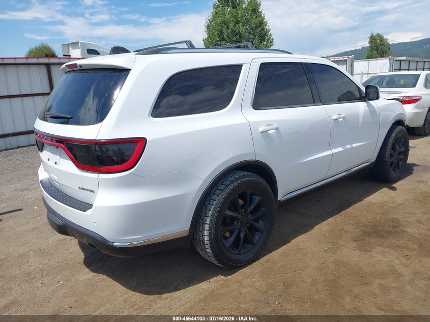 Vin: 1c4rdjdg7ec351700, lot: 46142626, dodge durango limited 20144