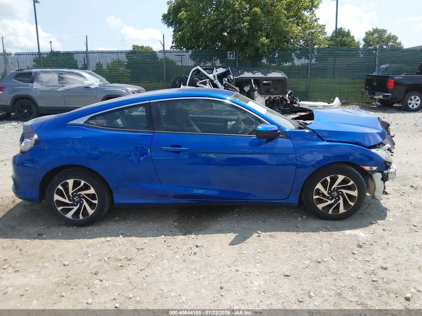 HONDA CIVIC 2018 VIN 2HGFC4B53JH302754