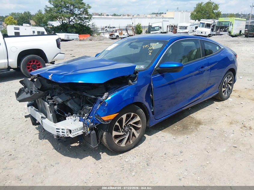 HONDA CIVIC 2018 VIN 2HGFC4B53JH302754