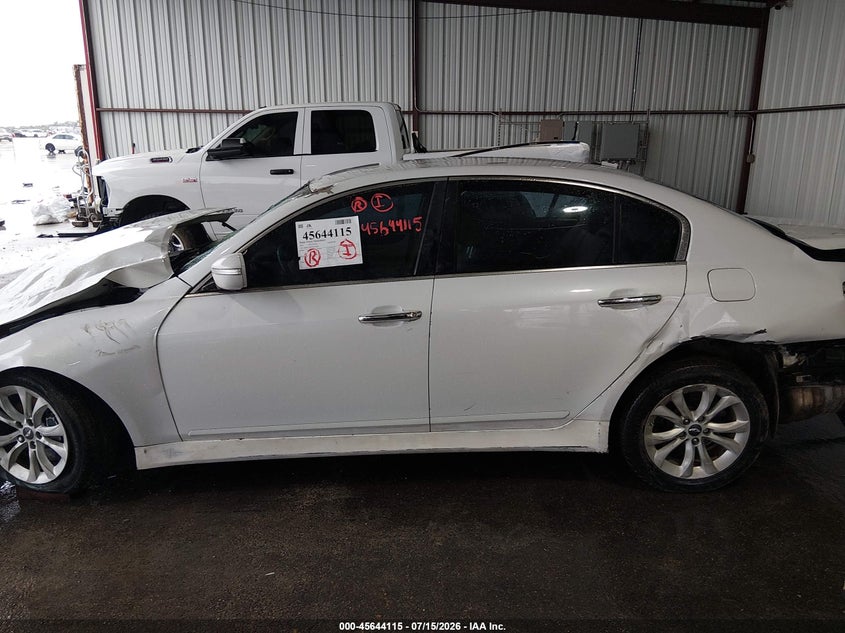 2013 Hyundai Genesis 3.8 VIN: KMHGC4DD7DU243809 Lot: 45644115