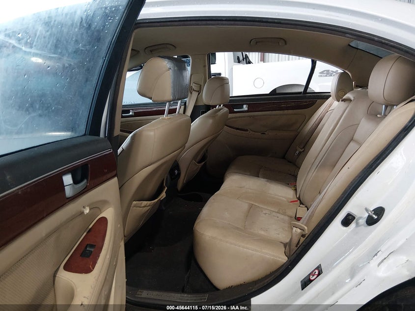 2013 Hyundai Genesis 3.8 VIN: KMHGC4DD7DU243809 Lot: 45644115