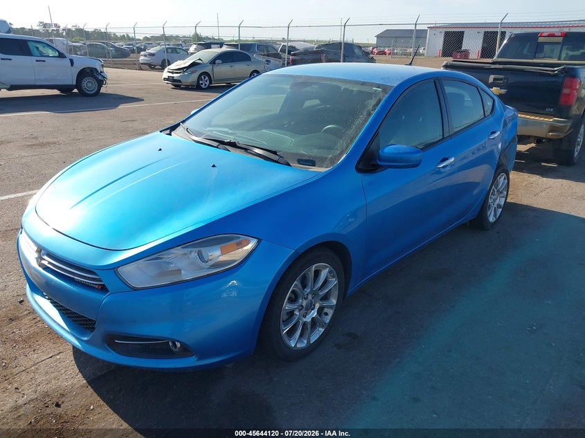 Vin: 1c3cdffa0gd818971, lot: 46142643, dodge dart sxt sport 20162