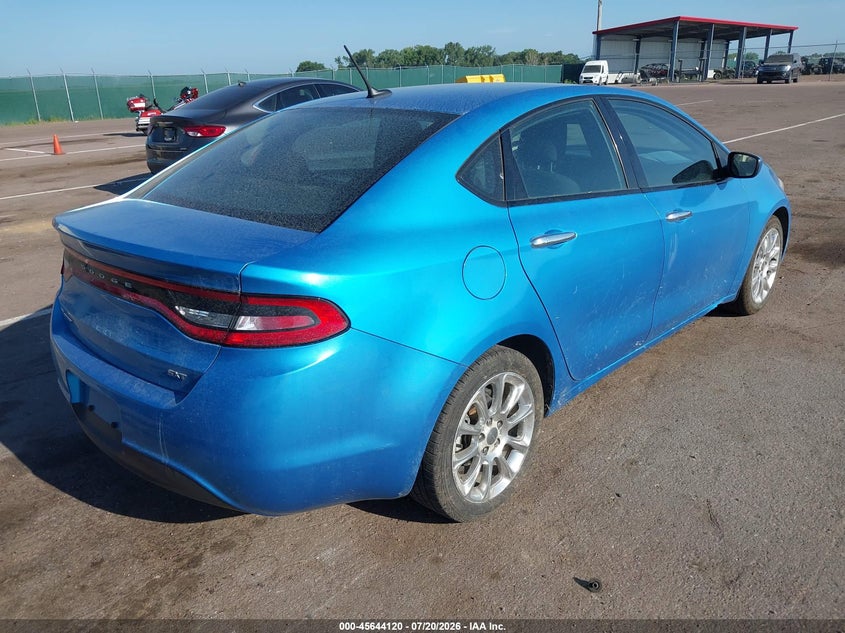 Vin: 1c3cdffa0gd818971, lot: 46142643, dodge dart sxt sport 20164