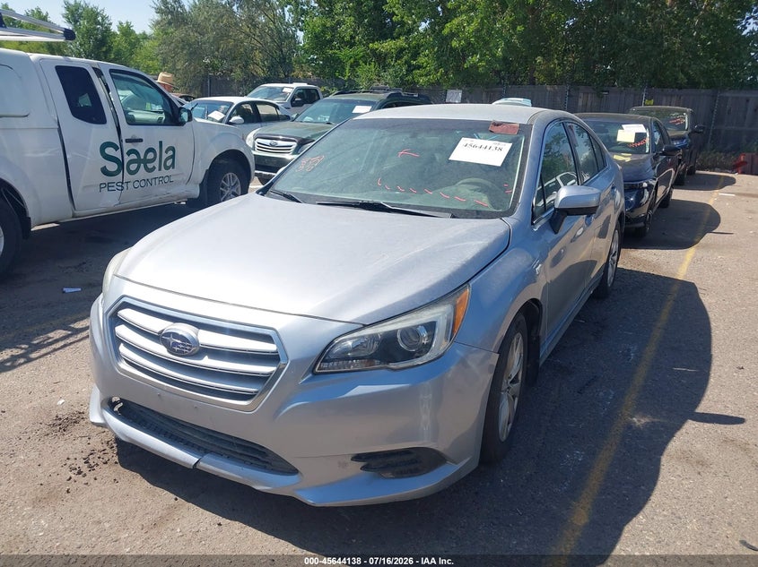 Vin: 4s3bnac69h3016692, lot: 46142661, subaru legacy 2.5i premium 20172