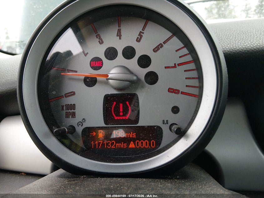 2007 Mini Cooper VIN: WMWMF33567TU60648 Lot: 45644169