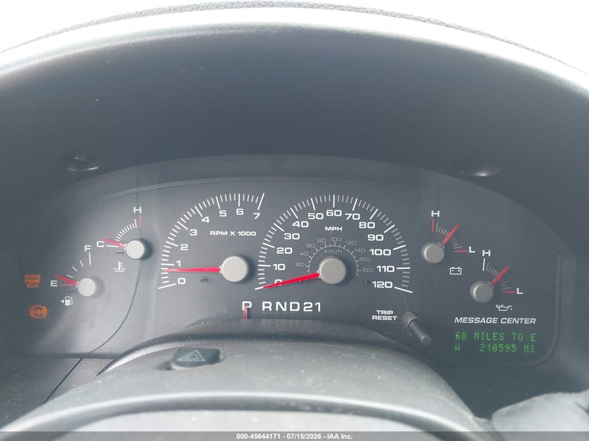 2003 Ford Expedition Xlt VIN: 1FMPU15L83LB92116 Lot: 45644171