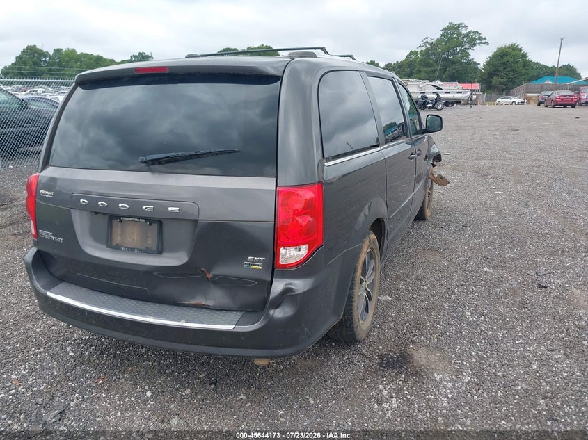 Vin: 2c4rdgcg7hr686777, lot: 46142696, dodge grand caravan sxt 20174