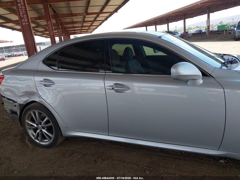 2008 Lexus Is 250 VIN: JTHBK262685051975 Lot: 45644200