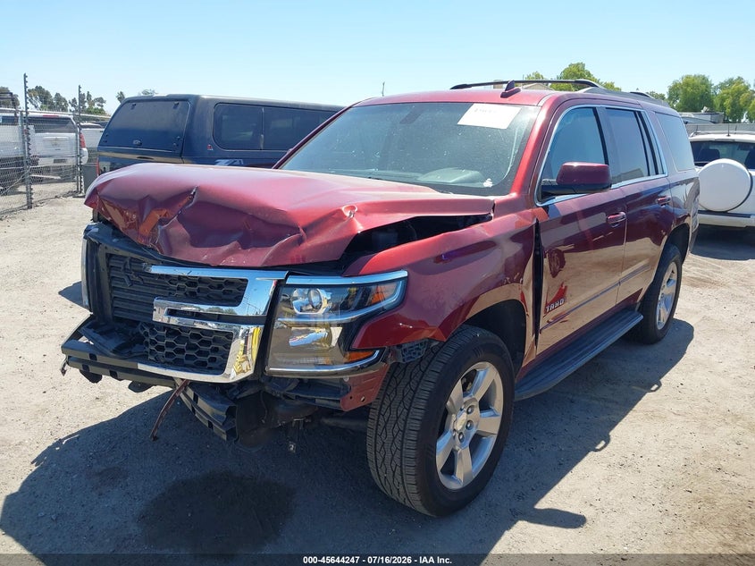 2019 Chevrolet Tahoe, Front End, IAAI, VIN 1GNSCAKC7KR157124 — photo 2