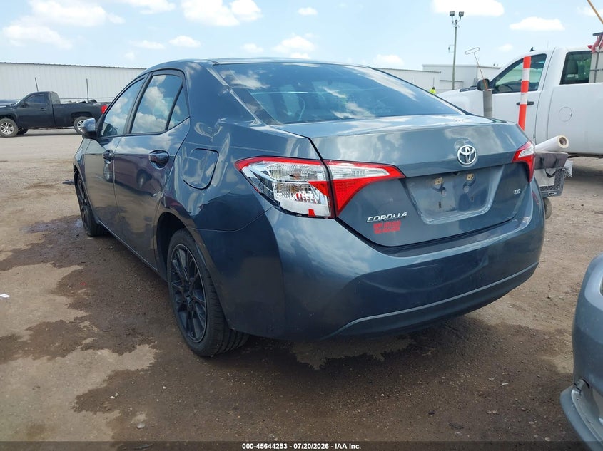 2016 Toyota Corolla Le VIN: 5YFBURHE6GP427717 Lot: 45644253