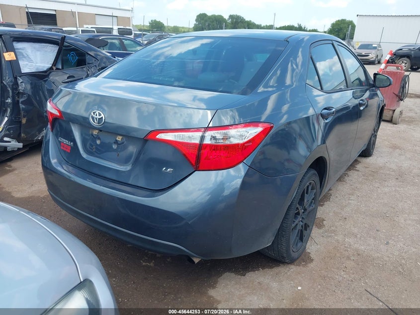 2016 Toyota Corolla Le VIN: 5YFBURHE6GP427717 Lot: 45644253