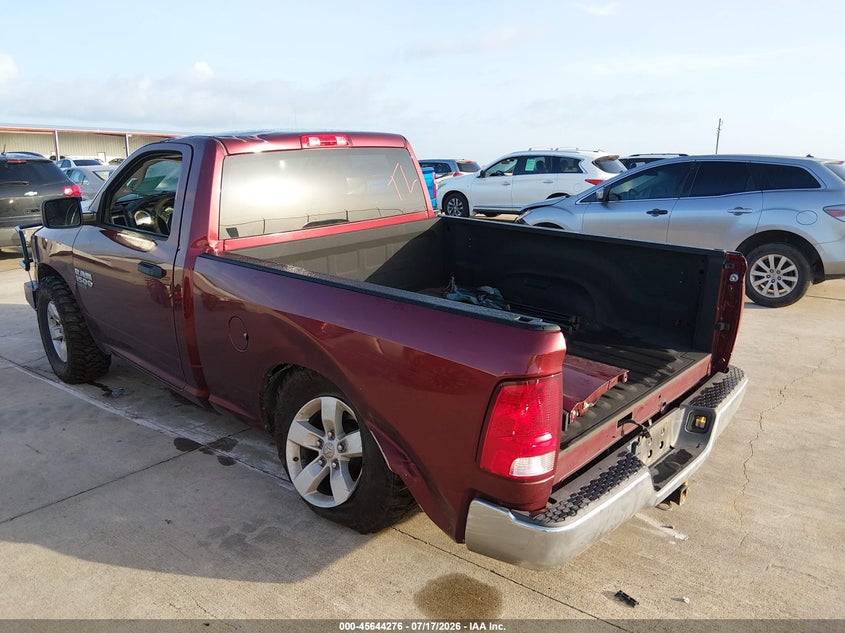 Vin: 3c6jr6ag9lg194740, lot: 46142799, ram 1500 classic tradesman  4x2 6'4 box 20203