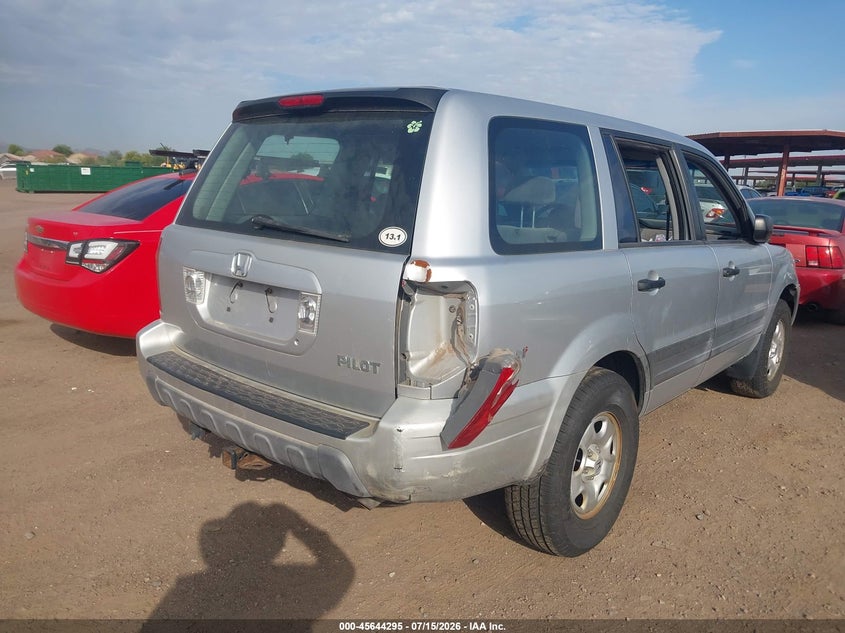 2005 HONDA PILOT auction photo 4