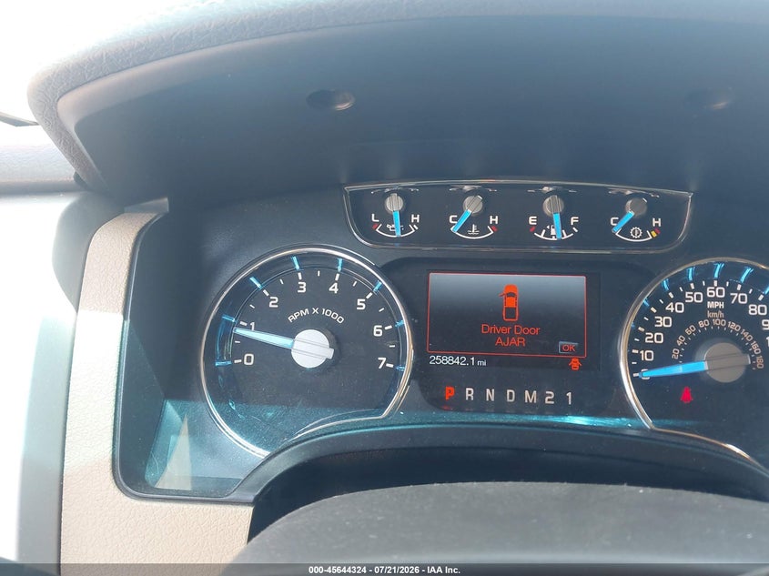 2013 Ford F-150 Lariat VIN: 1FTFW1ET7DKE97138 Lot: 45644324