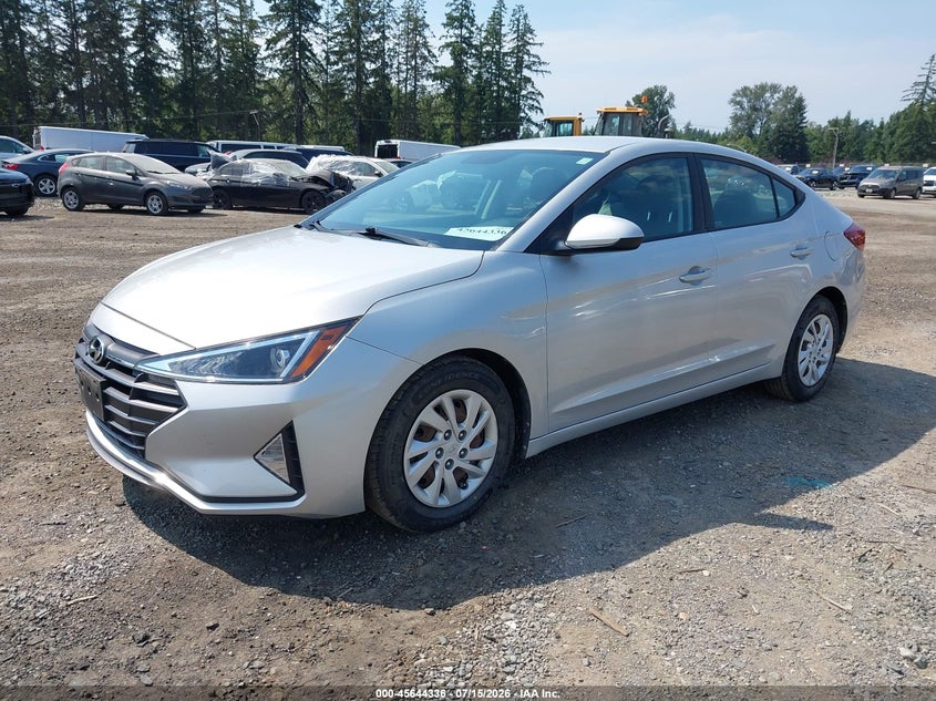 2019 Hyundai Elantra, Normal Wear & Tear, IAAI, VIN 5NPD74LF3KH487074 — photo 2