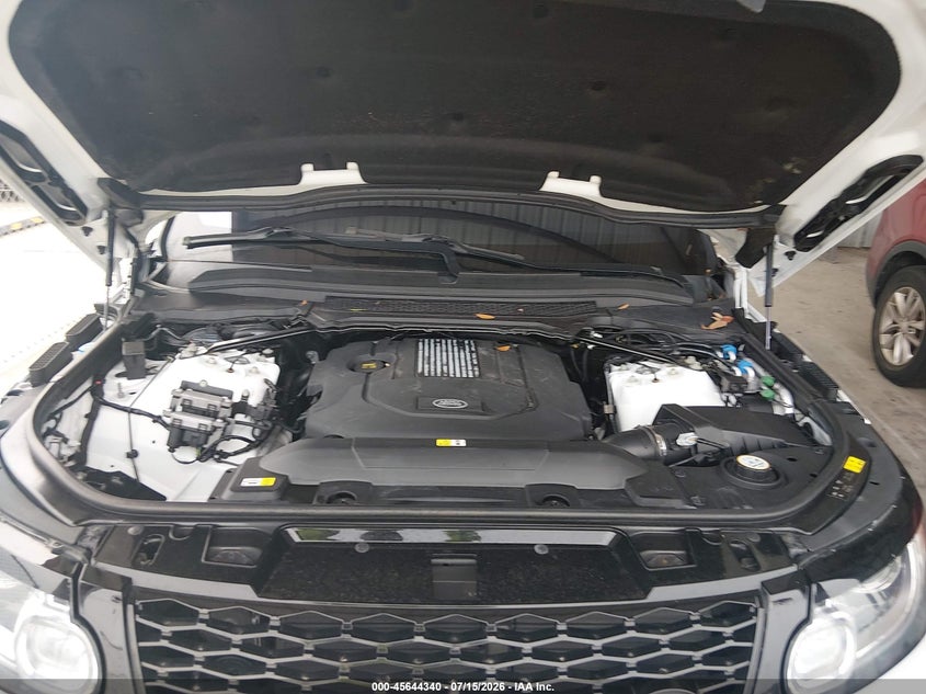 2016 Land Rover Range Rover Sport 3.0L V6 Turbocharged Diesel Se Td6 VIN: SALWG2KF0GA598395 Lot: 45644340