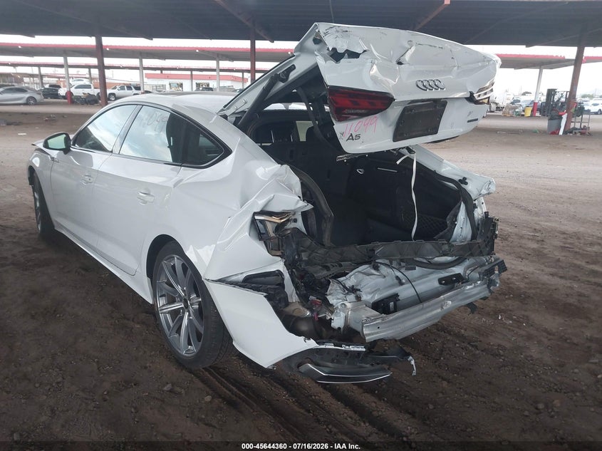 Vin: waudacf5xsa007146, lot: 46142883, audi a5 sportback premium 45 tfsi s line quattro s tronic 20253