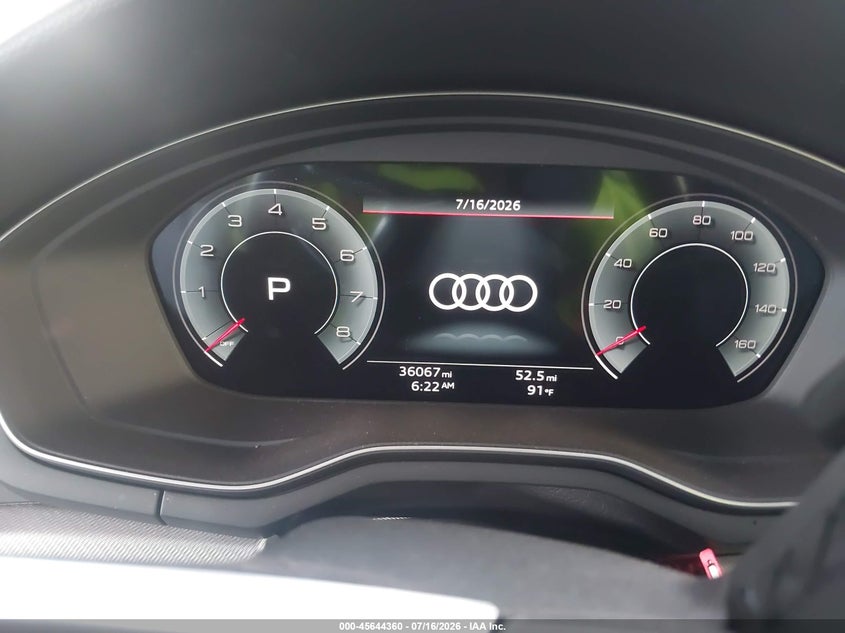 2025 AUDI A5 SPORTBACK auction photo 7