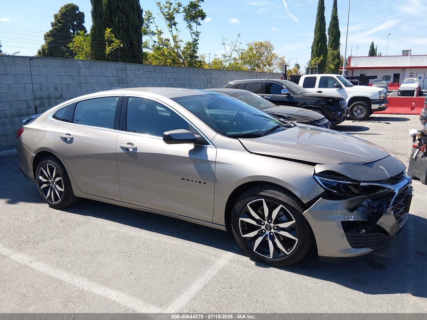 2022 Chevrolet Malibu Fwd Rs VIN: 1G1ZG5ST0NF196073 Lot: 45644370