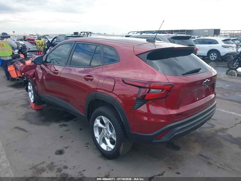 2025 Chevrolet Trax Fwd Ls VIN: KL77LFEP8SC257694 Lot: 45644371