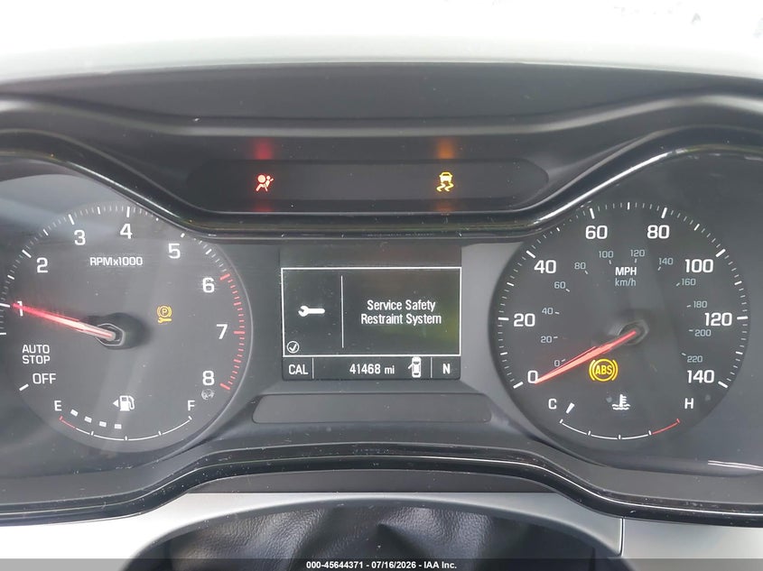 2025 Chevrolet Trax Fwd Ls VIN: KL77LFEP8SC257694 Lot: 45644371