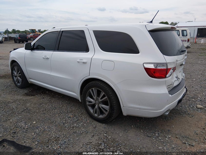 Vin: 1c4sdjct1dc552796, lot: 46142916, dodge durango r/t 20133
