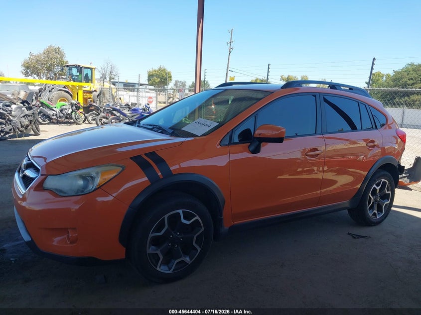 2015 Subaru Xv Crosstrek 2.0I Premium VIN: JF2GPACC7F8249722 Lot: 45644404