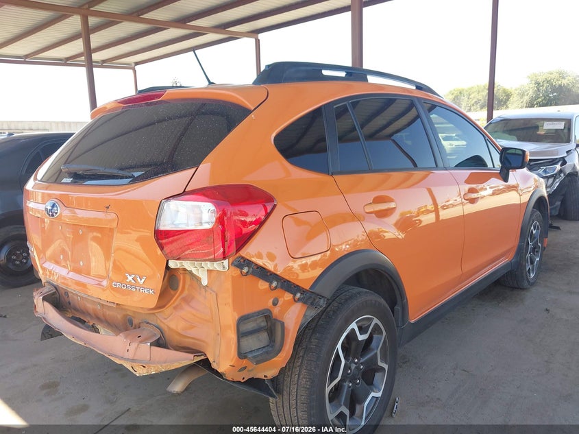 2015 Subaru Xv Crosstrek 2.0I Premium VIN: JF2GPACC7F8249722 Lot: 45644404