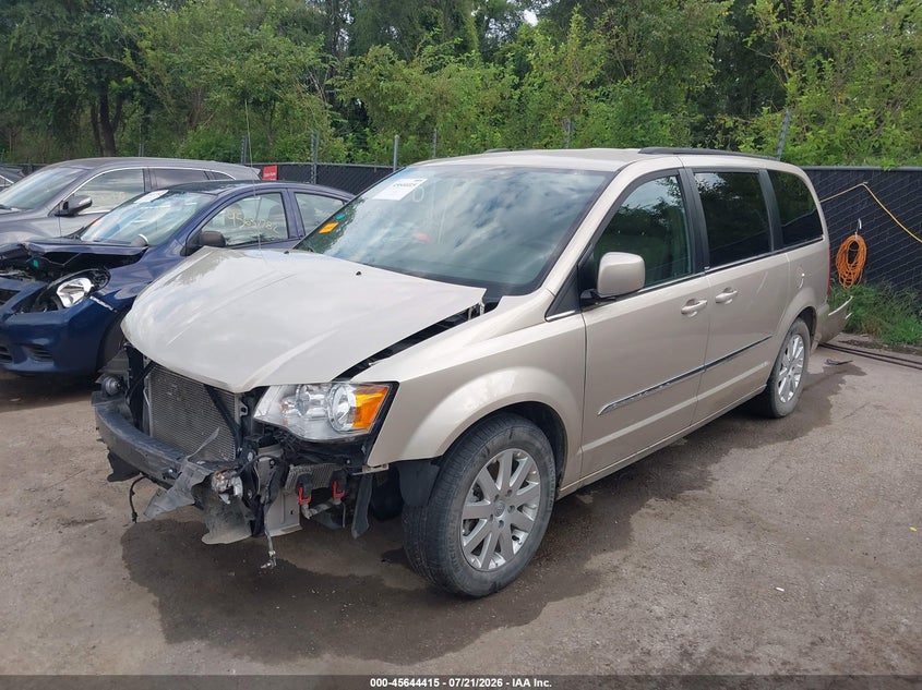Vin: 2c4rc1bg2cr237615, lot: 46142938, chrysler town & country touring 20122
