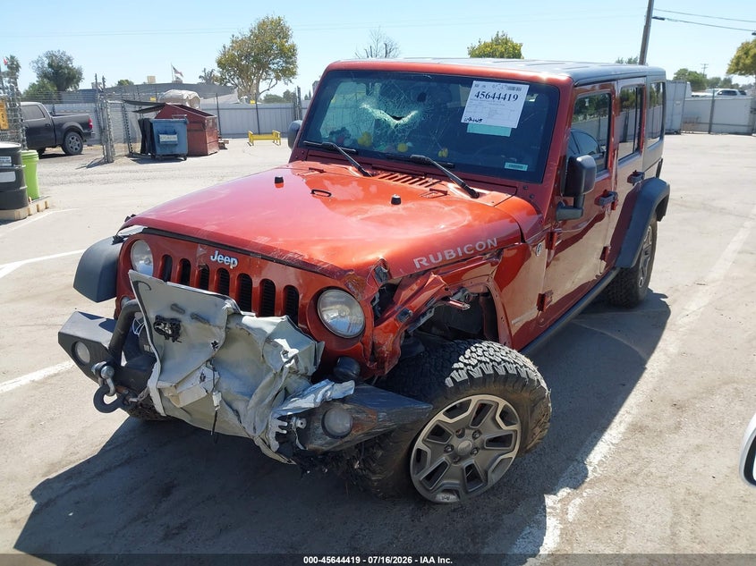2014 Jeep Wrangler Unlimited Rubicon 1C4BJWFG0EL303363 photo 1