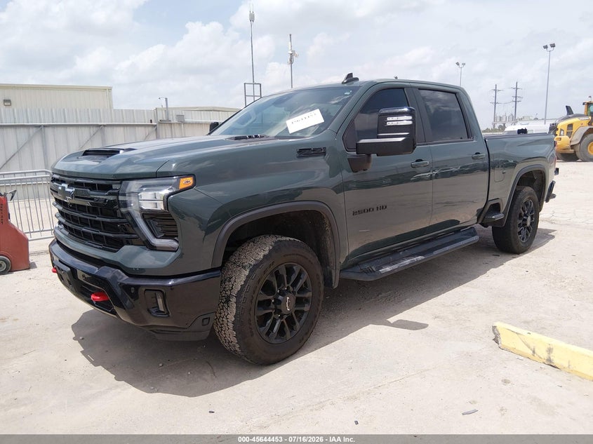 2025 Chevrolet Silverado 2500Hd, Повреждение двигателя, IAAI, VIN 1GC4KNE7XSF200821 — фото 2