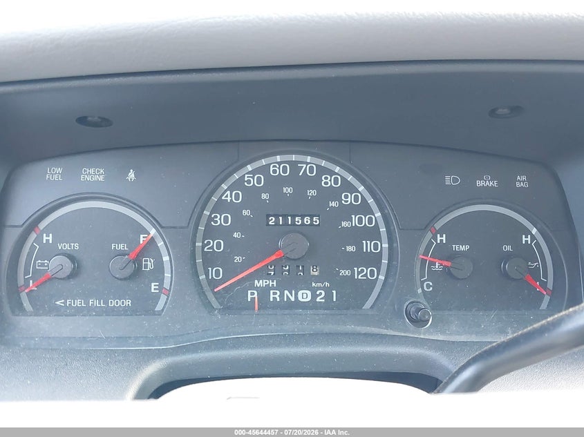 1998 Ford Crown Victoria Lx VIN: 2FAFP74W0WX118692 Lot: 45644457