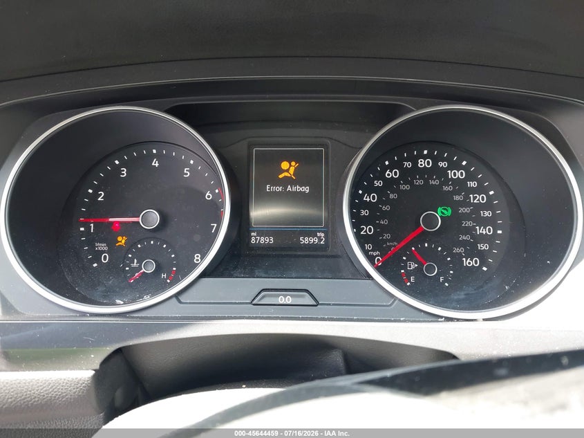 2020 Volkswagen Tiguan 2.0T S VIN: 3VV1B7AX9LM018471 Lot: 45644459