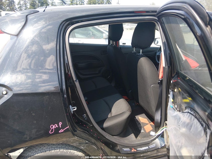 2021 Mitsubishi Mirage Carbonite Edition/Es/Le VIN: ML32AUHJ1MH012906 Lot: 45644476