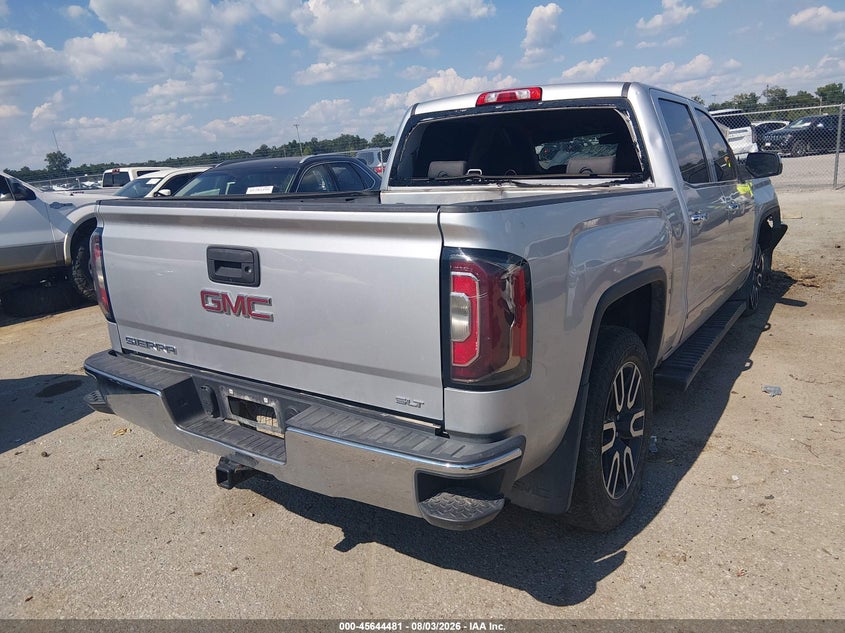 Vin: 3gtu2necxjg493100, lot: 46143004, gmc sierra 1500 slt 20184