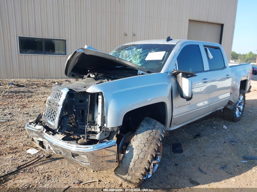 2015 Chevrolet Silverado, Front End, IAAI, VIN 3GCPCREC3FG473537 — photo 2
