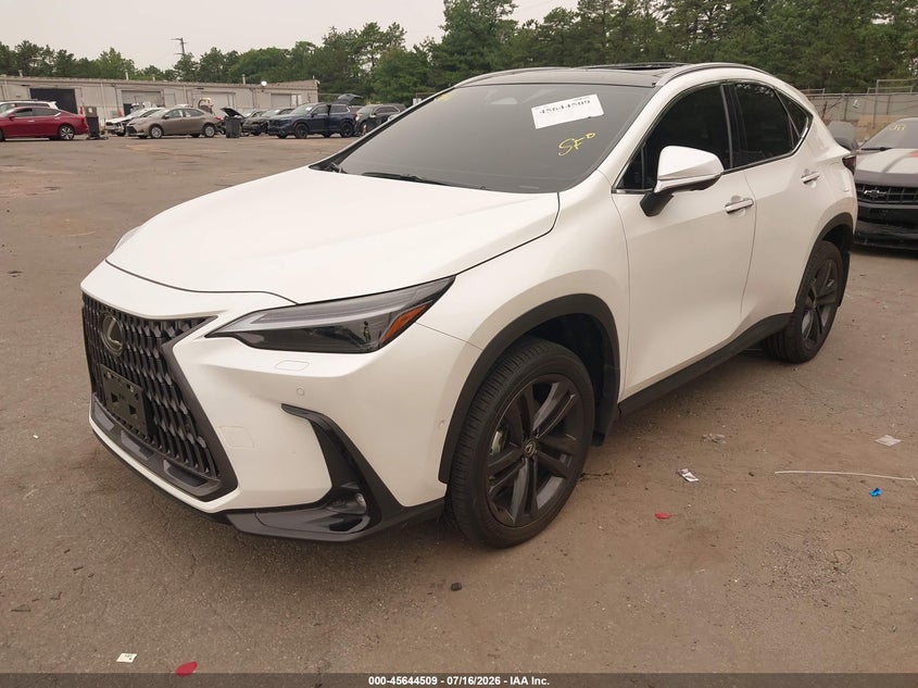 Vin: jtjhkcfz8s2046250, lot: 46143032, lexus nx 450h+ luxury 20252